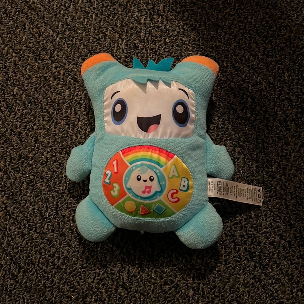 Fisher price plush learning toy